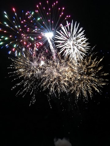 Feu d'artifice de la St Jean 2022 Feux de la saint jean vieux fumé france artifice